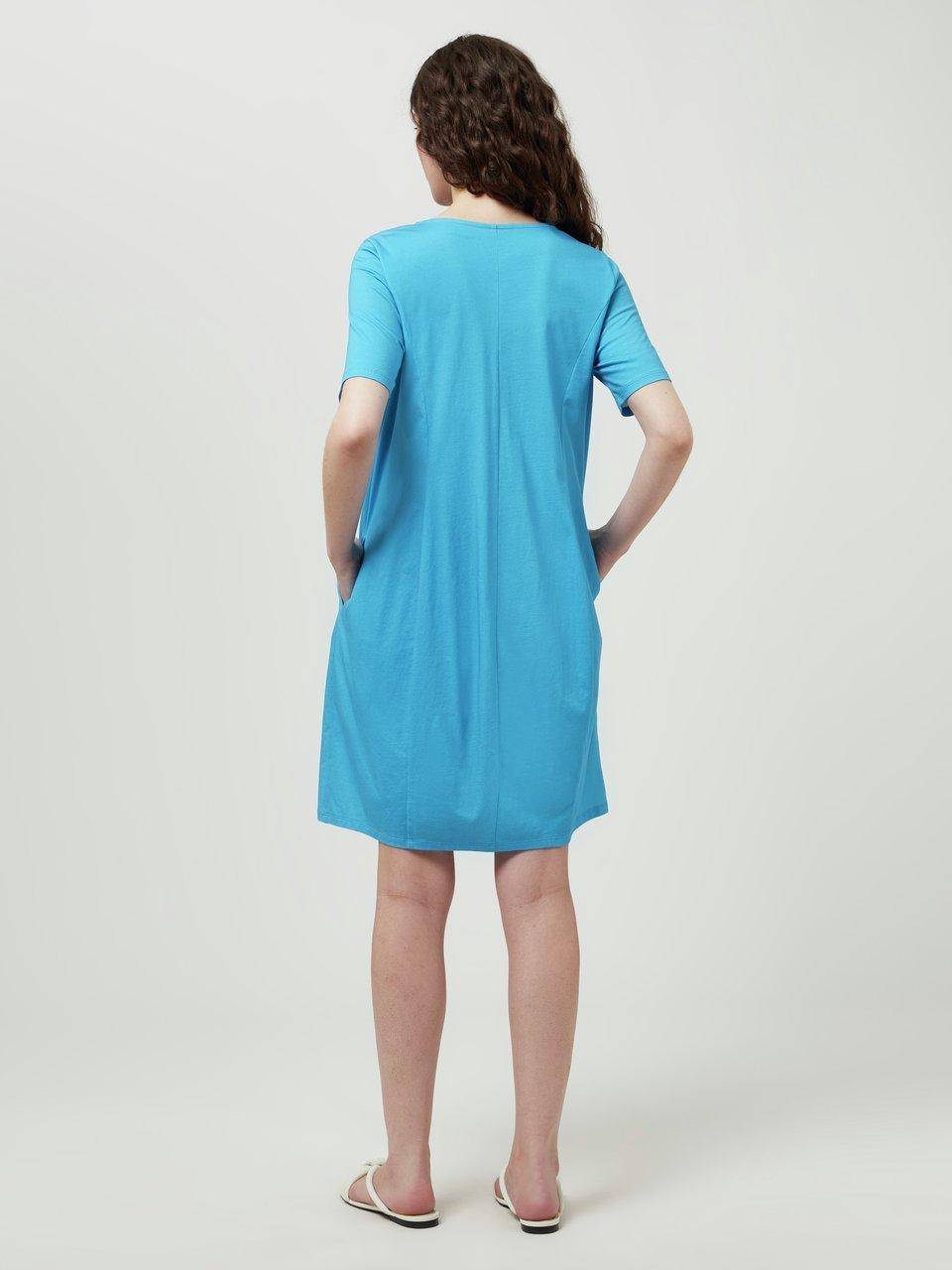 Green Cotton Jerseykleid Oda