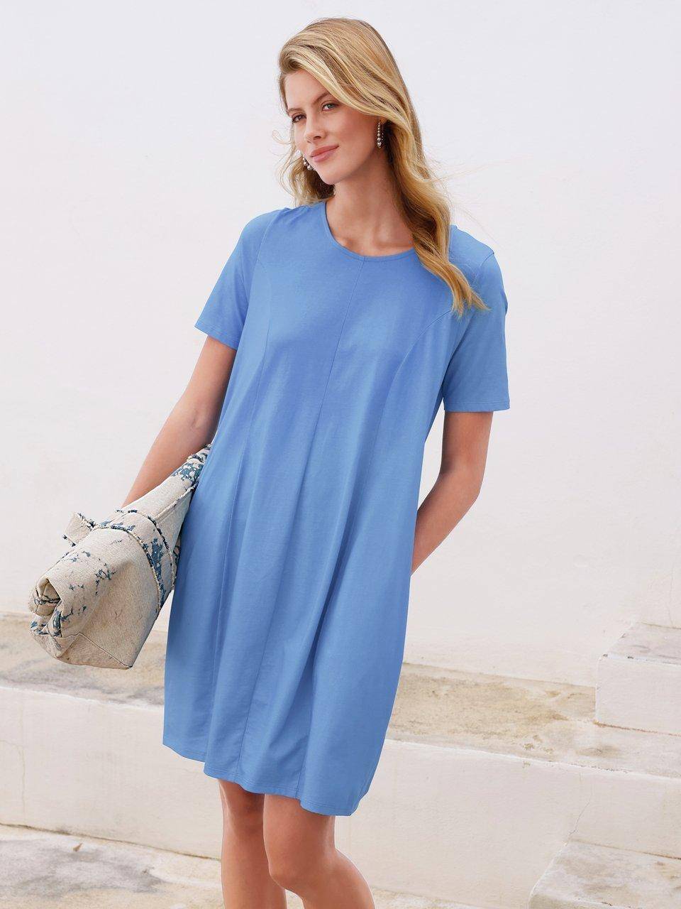 Green Cotton Jerseykleid Oda