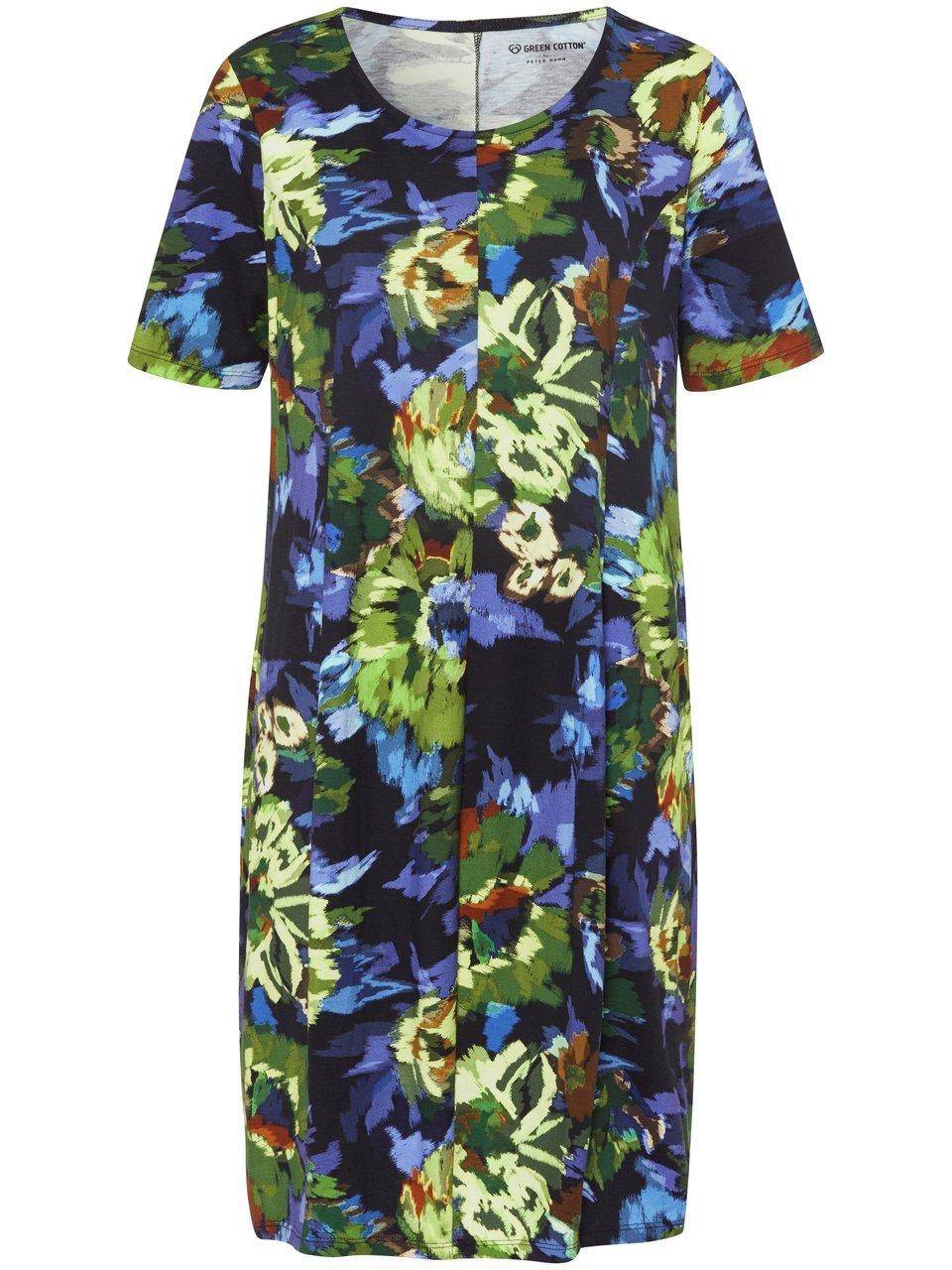 Green Cotton Jerseykleid Oda