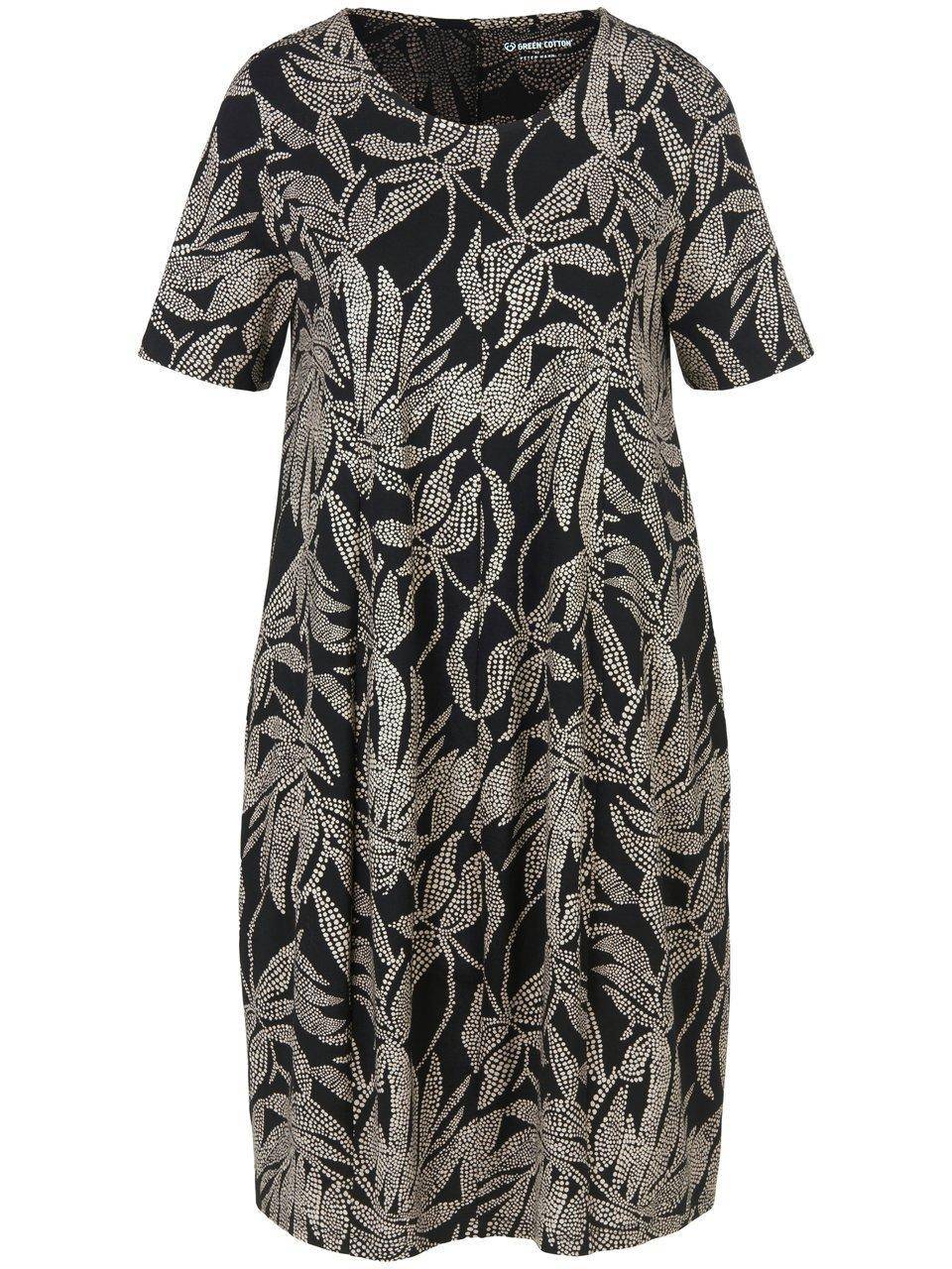 Green Cotton Jerseykleid Oda