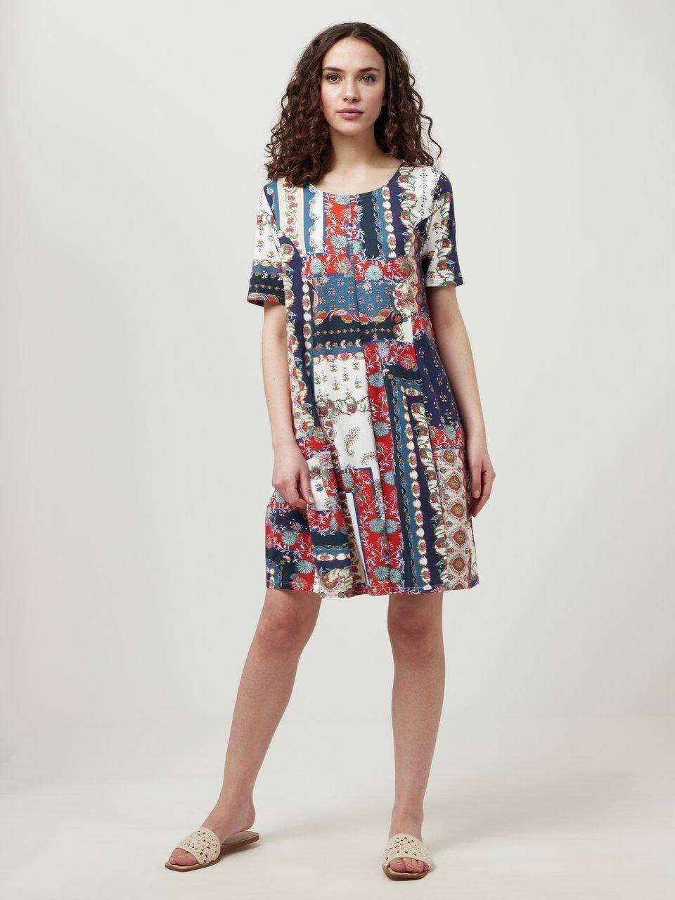 Green Cotton Jerseykleid Oda