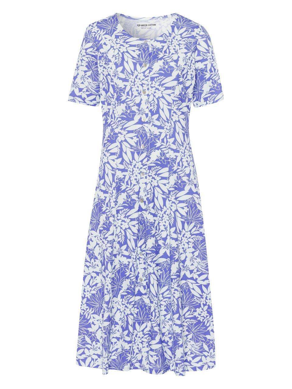Green Cotton Jerseykleid Olga