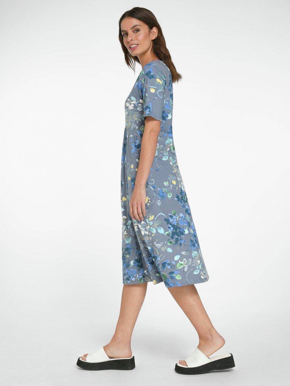 Green Cotton Jerseykleid Selma