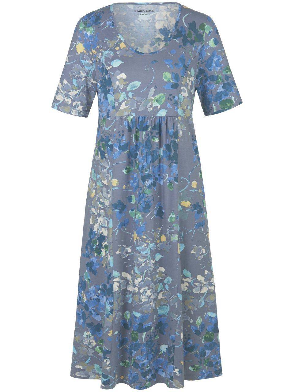 Green Cotton Jerseykleid Selma