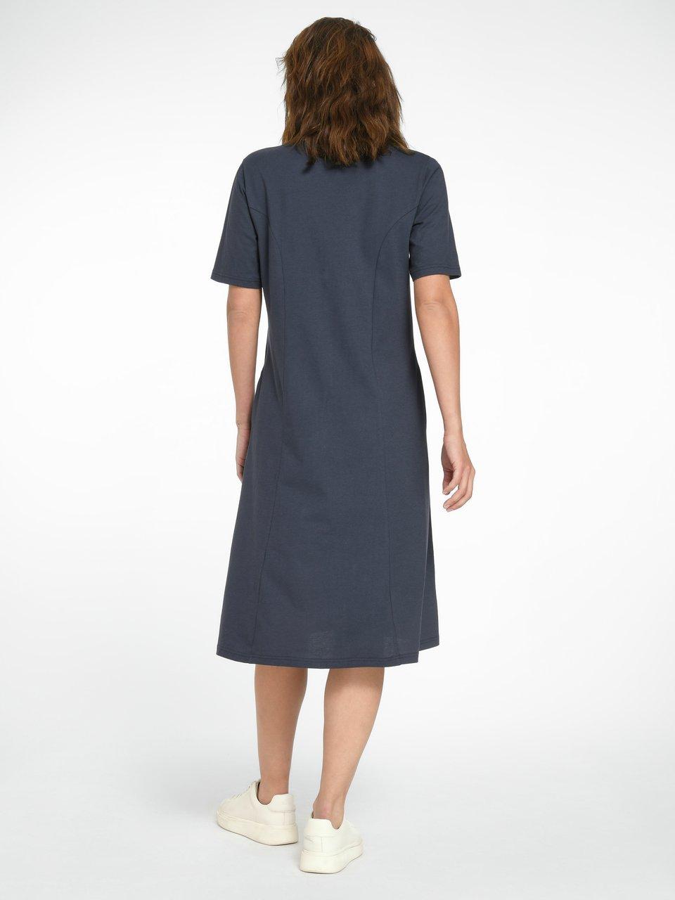 Green Cotton Jerseykleid Selma Mit 1/2-Arm