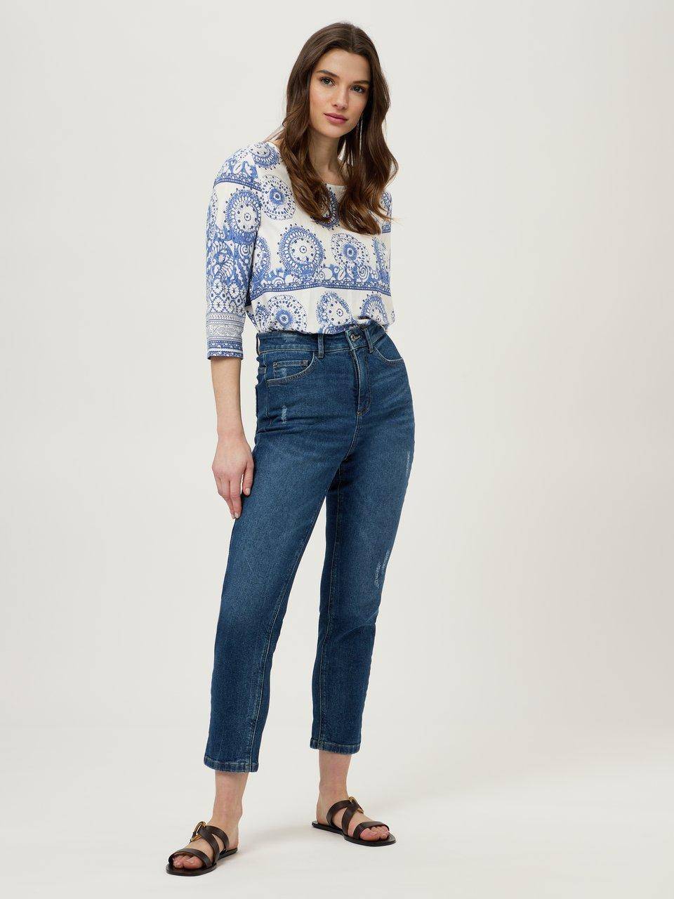 Green Cotton Long-Shirt Trine