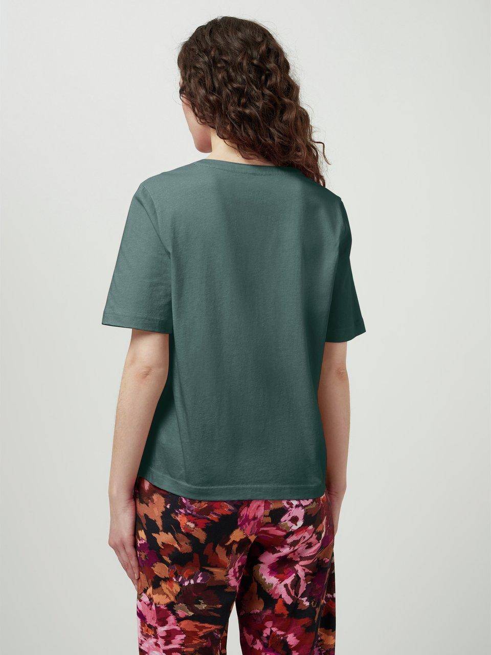 Green Cotton Shirt Sine