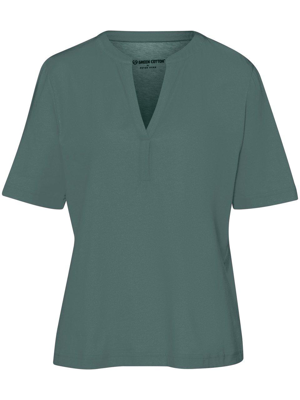 Green Cotton Shirt Sine