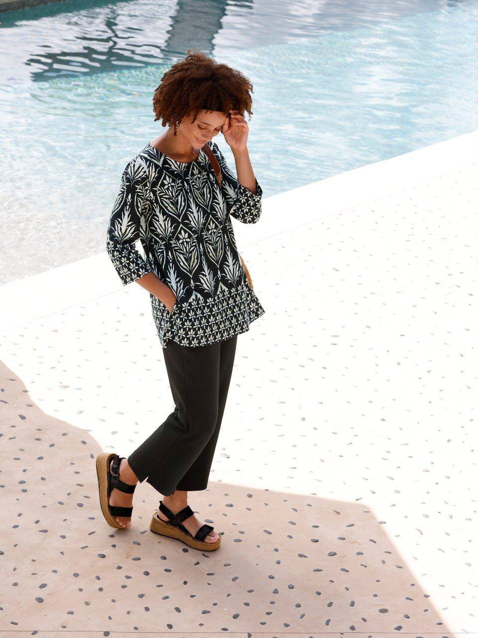 Green Cotton Shirt Trine