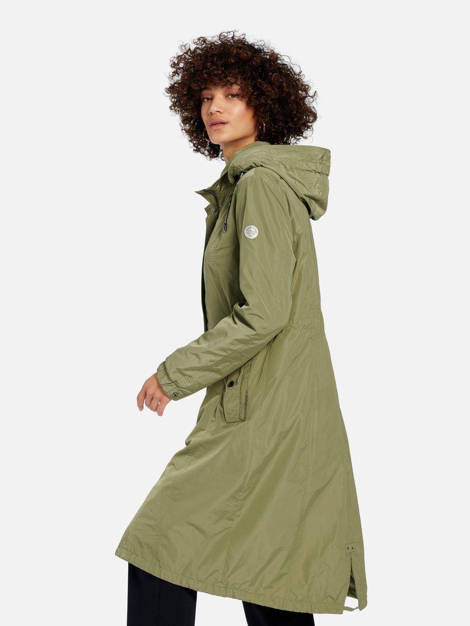 Green Goose Mantel Mit Abnehmbarer Kapuze
