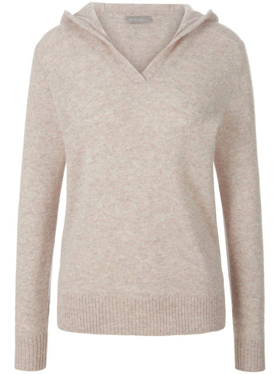 Include Kapuzen-Pullover Aus 100% Kaschmir