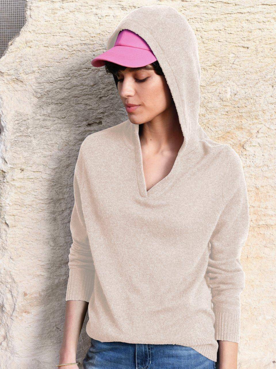 Include Kapuzen-Pullover Aus 100% Kaschmir