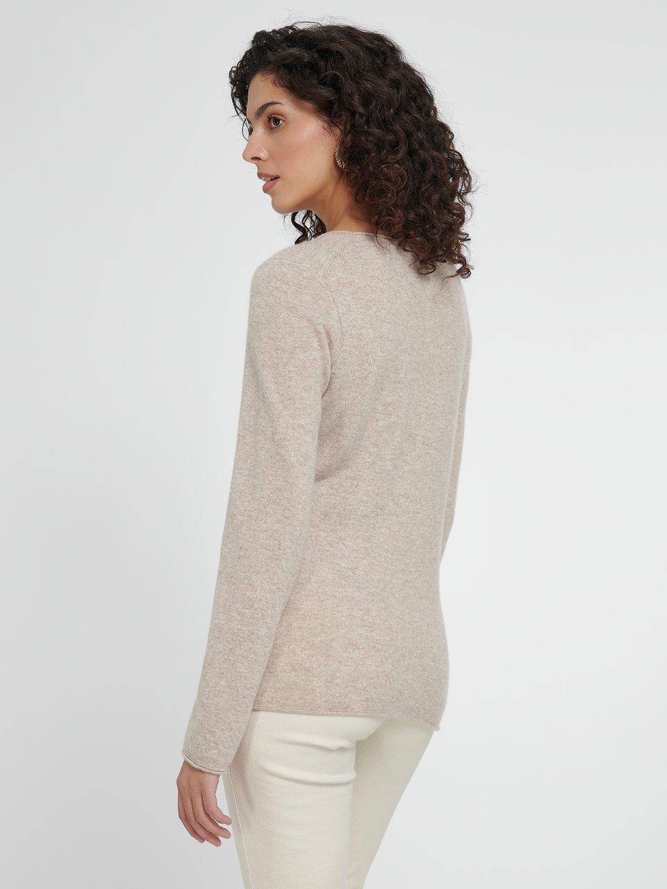 Include Rundhals-Pullover Aus 100% Kaschmir