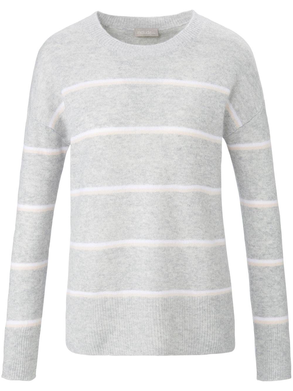 Include Rundhals-Pullover Aus 100% Premium-Kaschmir