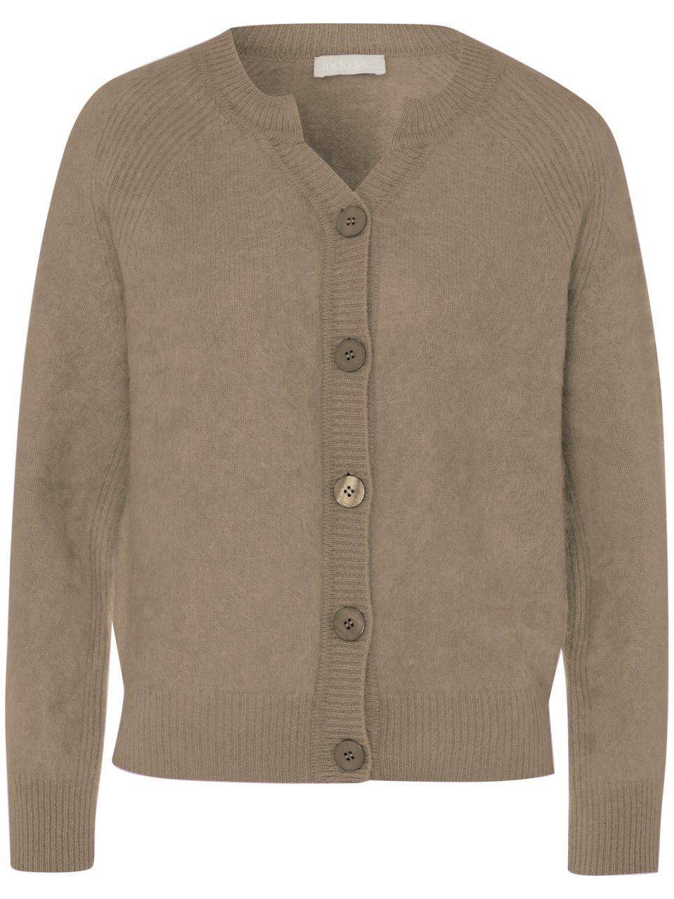 Include Strickjacke Aus 100% Kaschmir