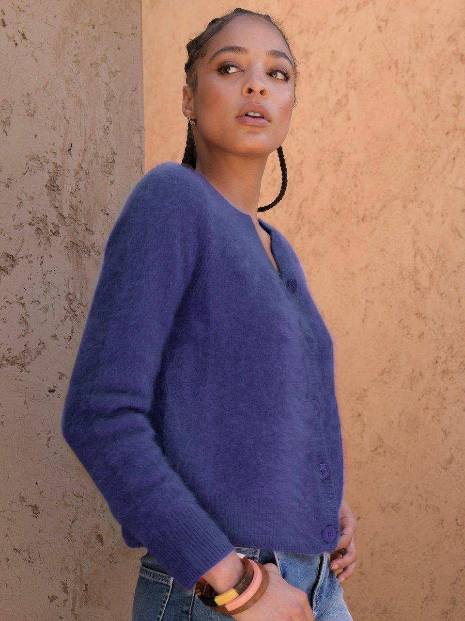 Include Strickjacke Aus 100% Kaschmir