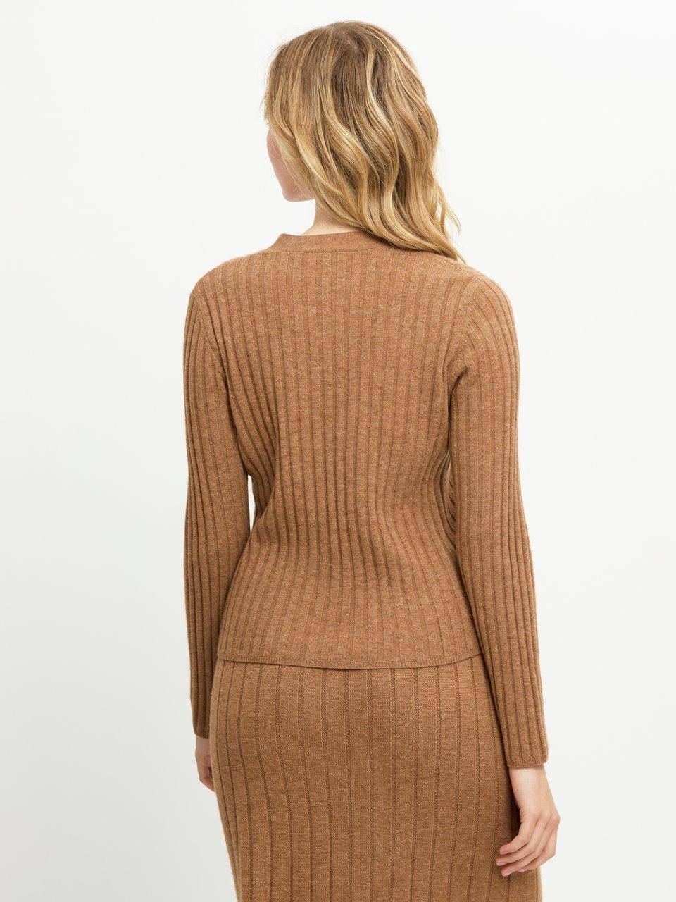 Include Strickjacke Aus Schurwolle Und Kaschmir