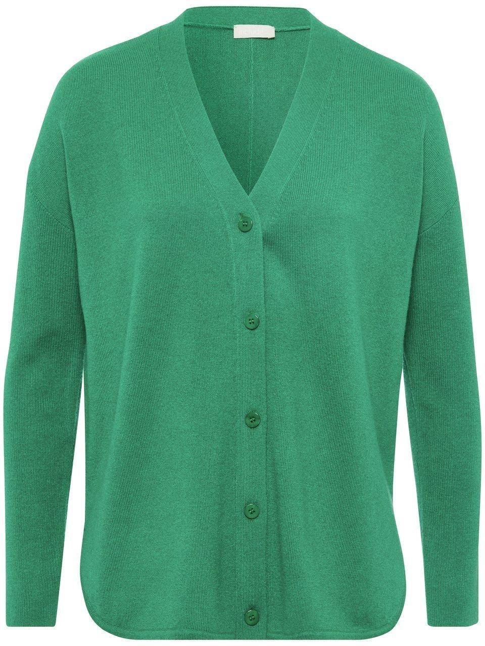 Include Strickjacke Aus Schurwolle Und Kaschmir