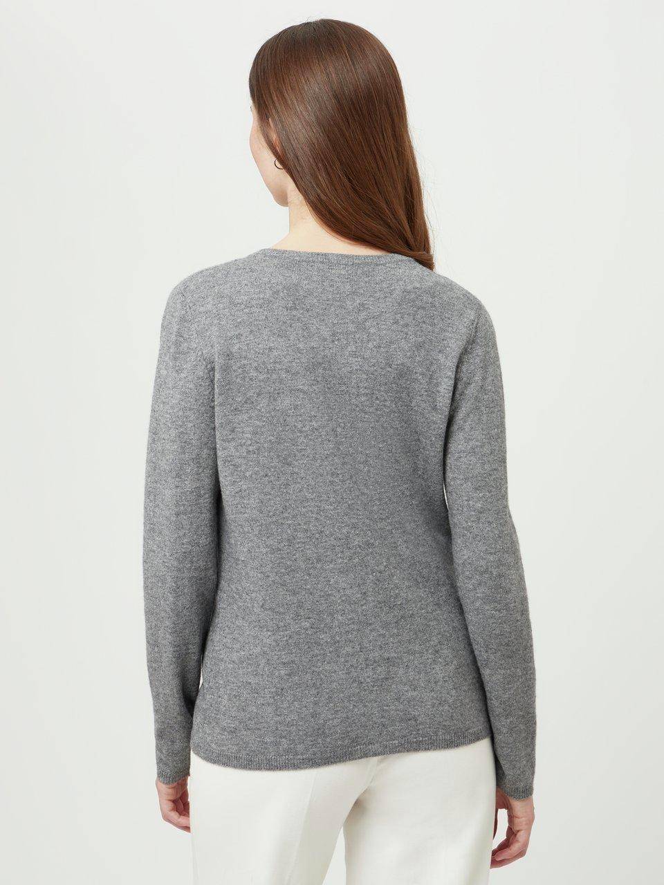 Include Strickjacke Mit Tiefem V-Ausschnitt