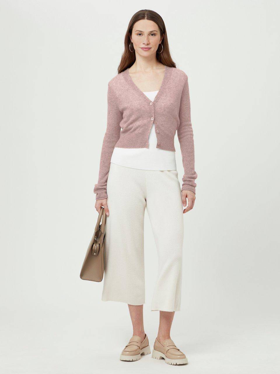 Include Strickjacke Mit V-Ausschnitt