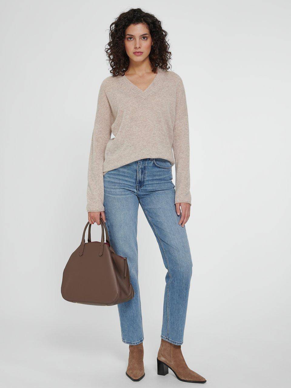 Include V-Pullover Aus 100% Kaschmir