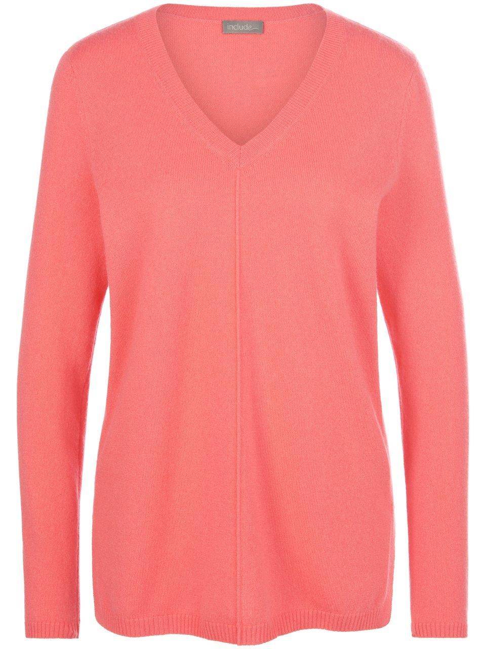 Include V-Pullover Aus 100% Premium-Kaschmir