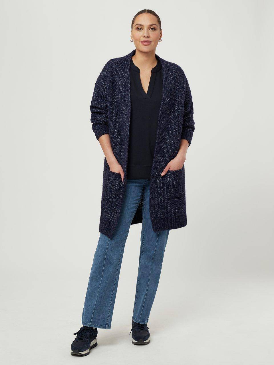 Inkadoro Long-Strickjacke