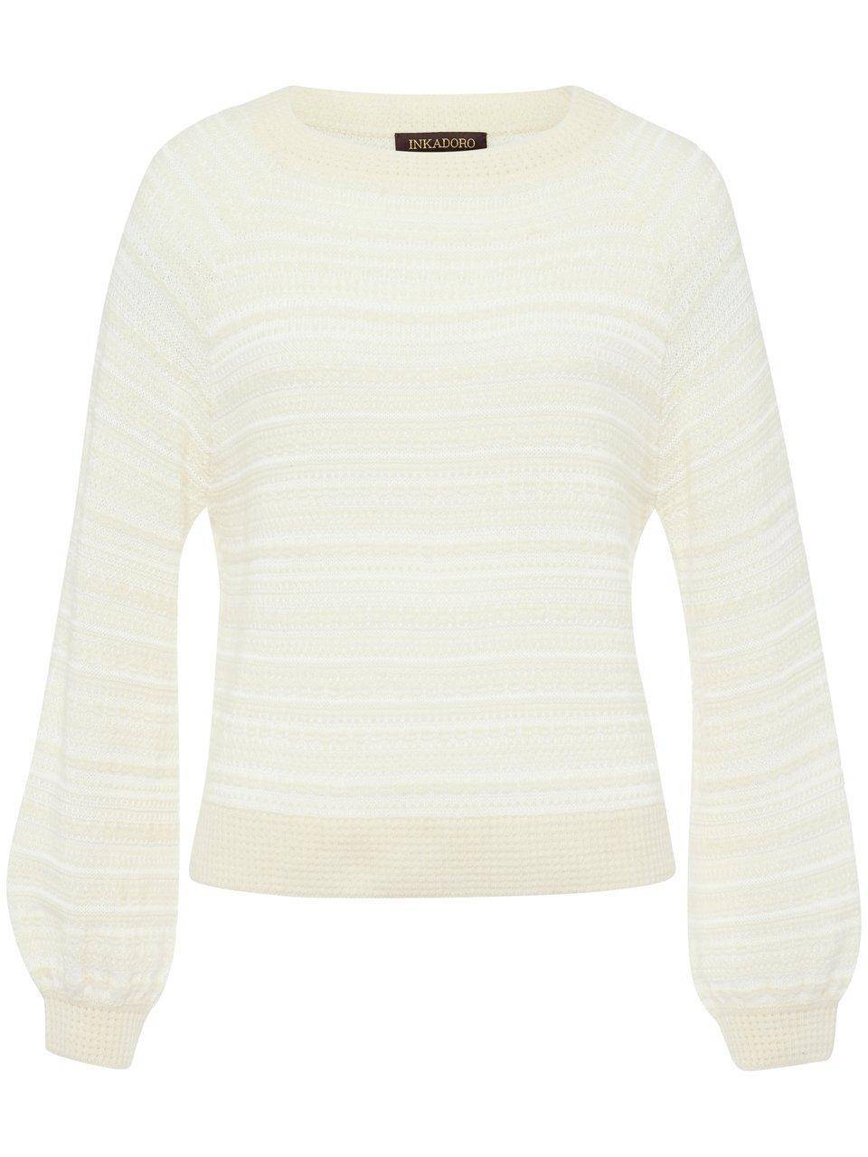 Inkadoro Rundhals-Pullover