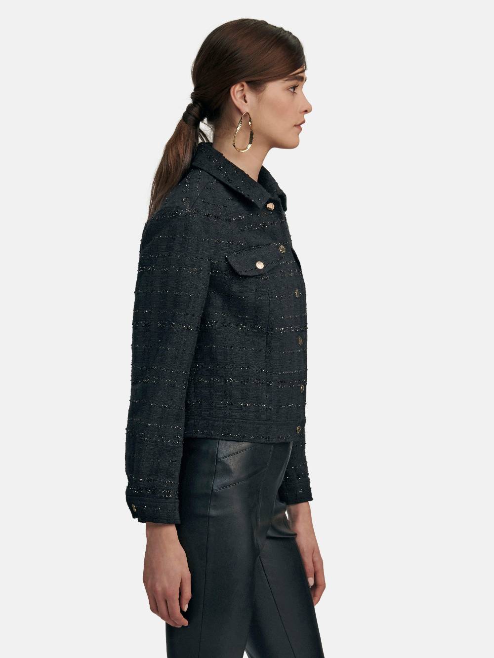Laura Biagiotti Roma Bouclé-Jacke
