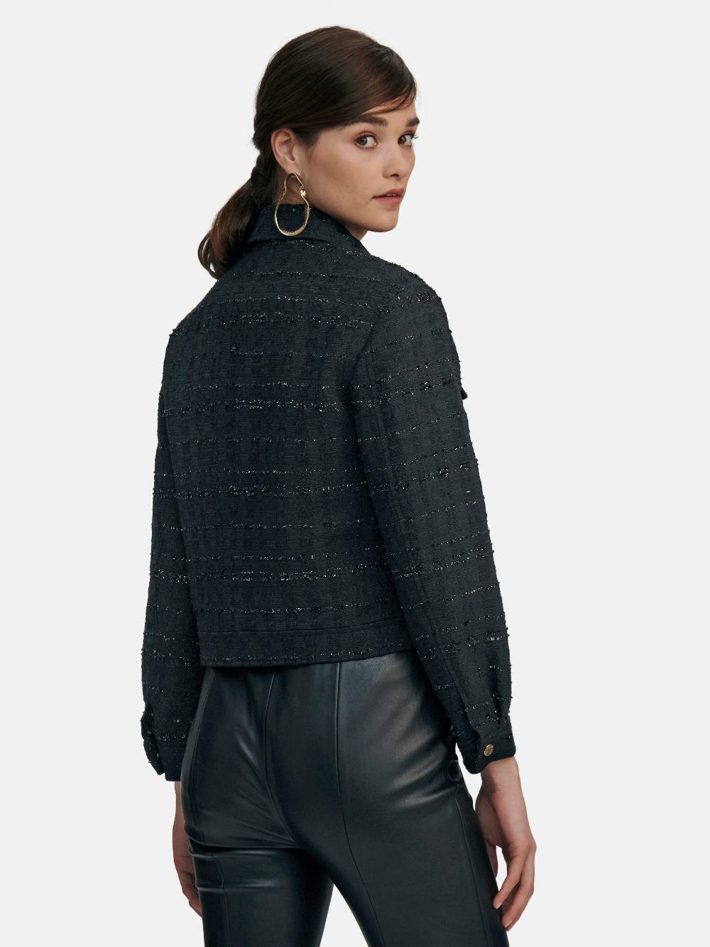 Laura Biagiotti Roma Bouclé-Jacke