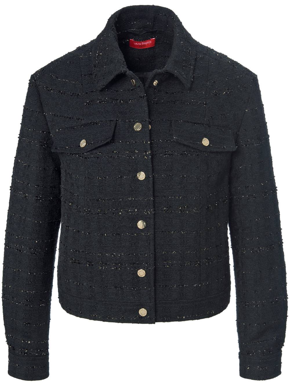 Laura Biagiotti Roma Bouclé-Jacke