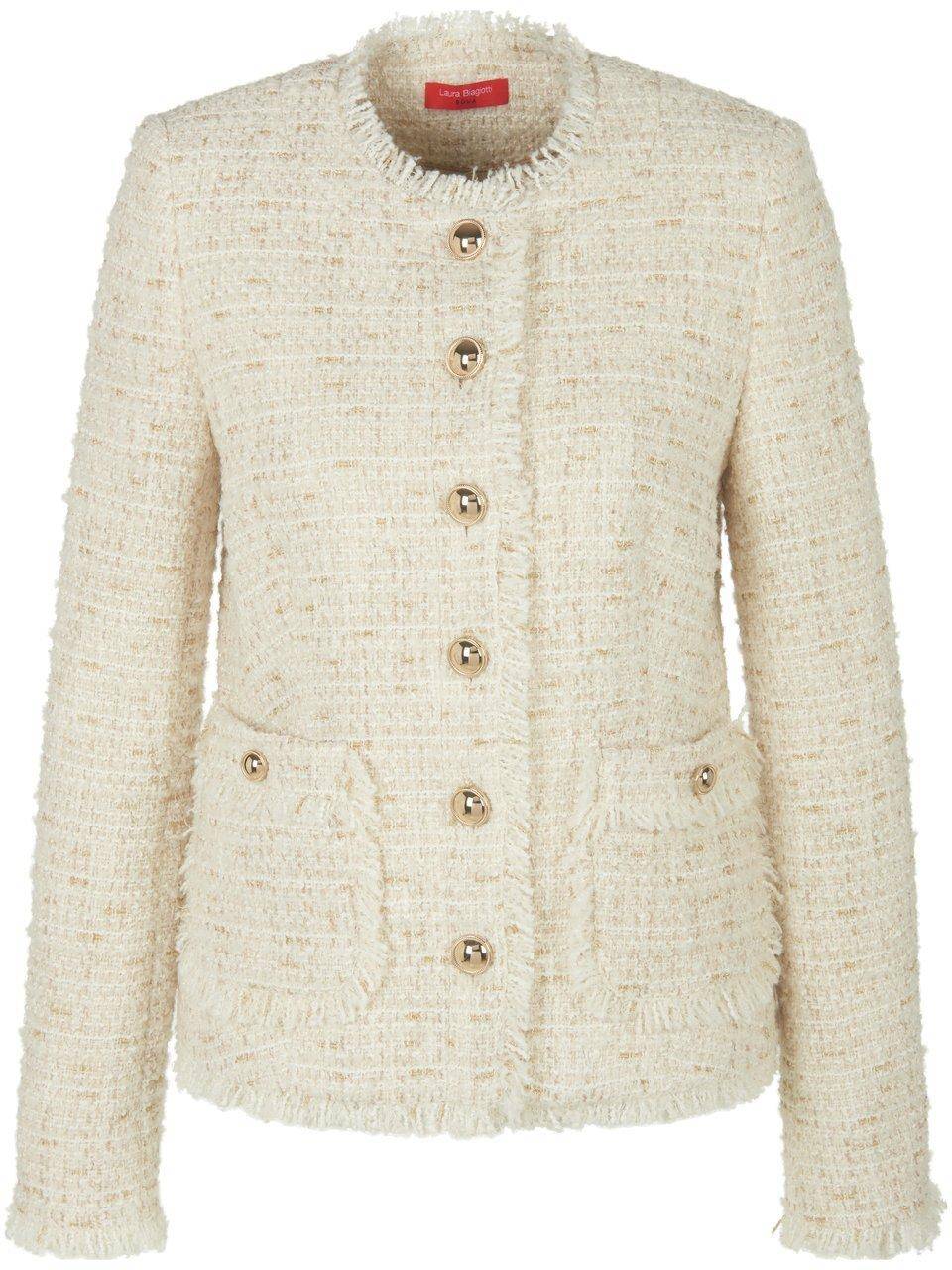 Laura Biagiotti Roma Jacke Mit Fransenkanten