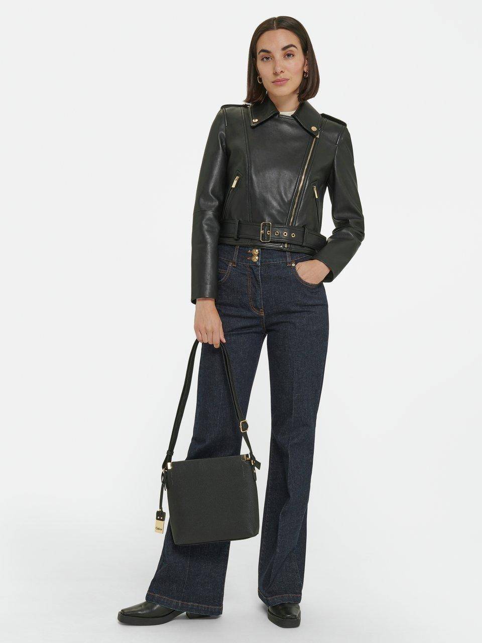 Luisa Spagnoli Lederjacke