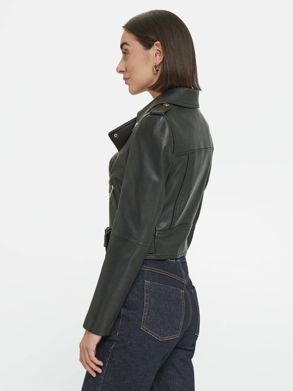 Luisa Spagnoli Lederjacke