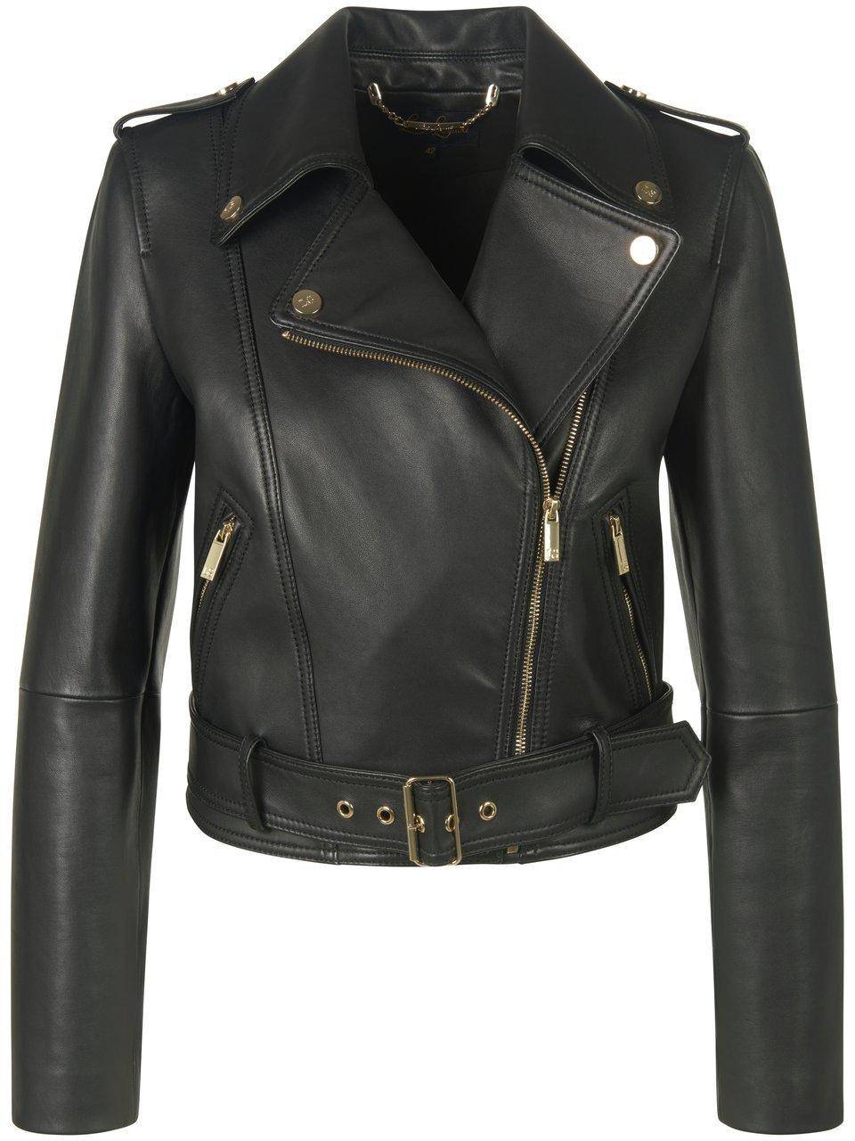 Luisa Spagnoli Lederjacke