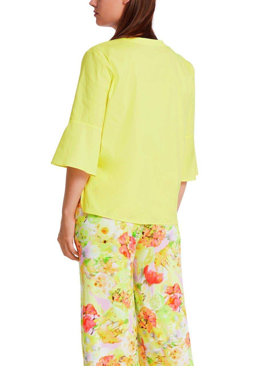 Marc Cain Bluse Mit Volantsaum