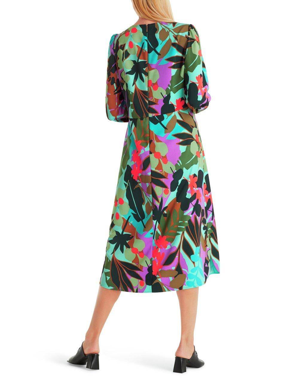 Marc Cain Kleid In Floralem Allover-Druck