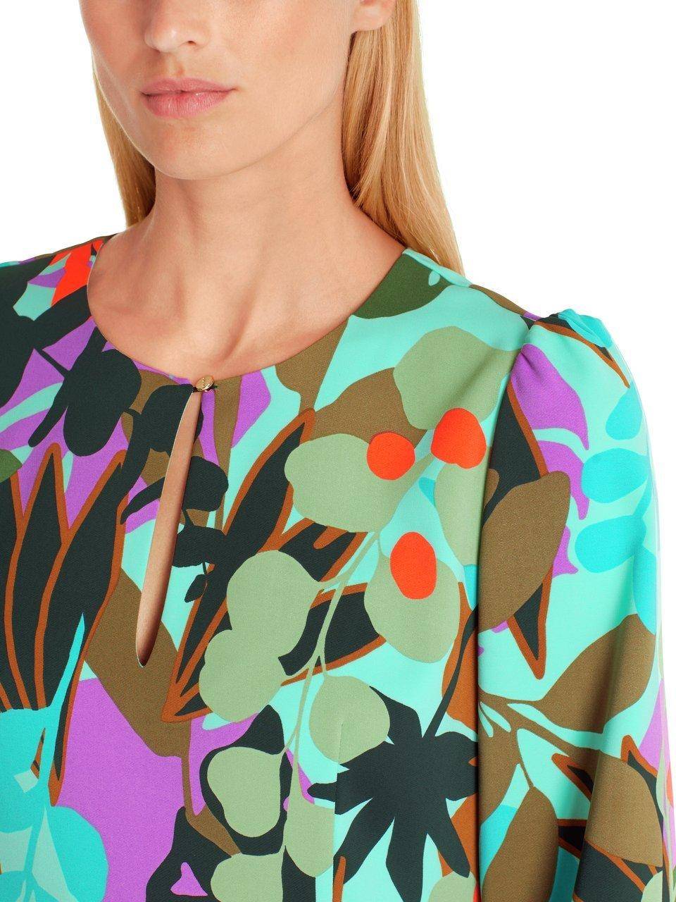 Marc Cain Kleid In Floralem Allover-Druck