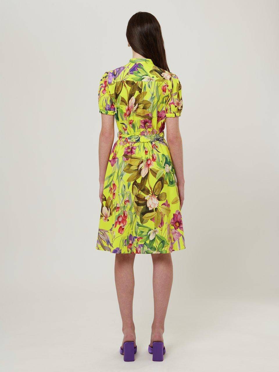 Marcel Ostertag Kleid Mit 1/2-Arm