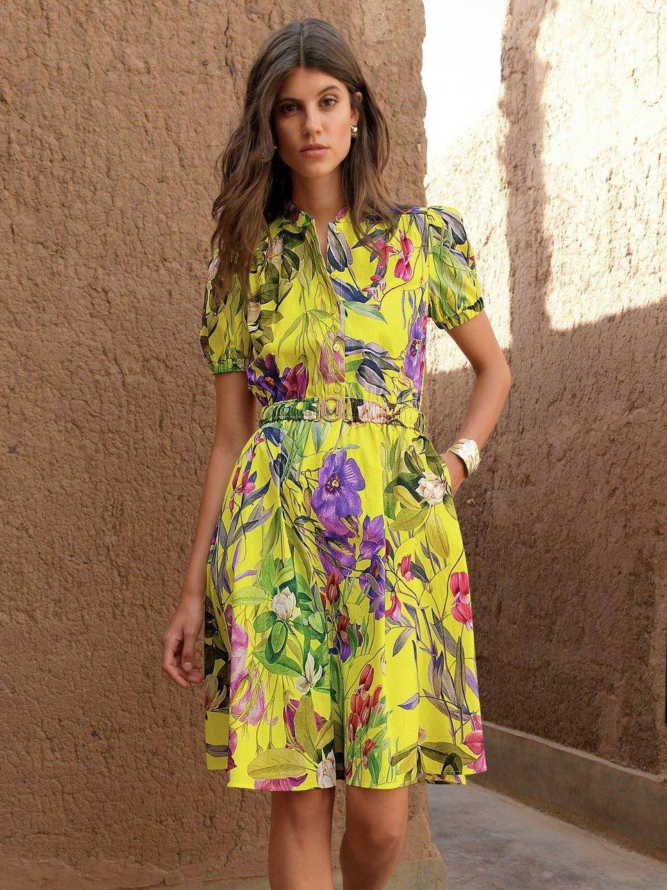 Marcel Ostertag Kleid Mit 1/2-Arm