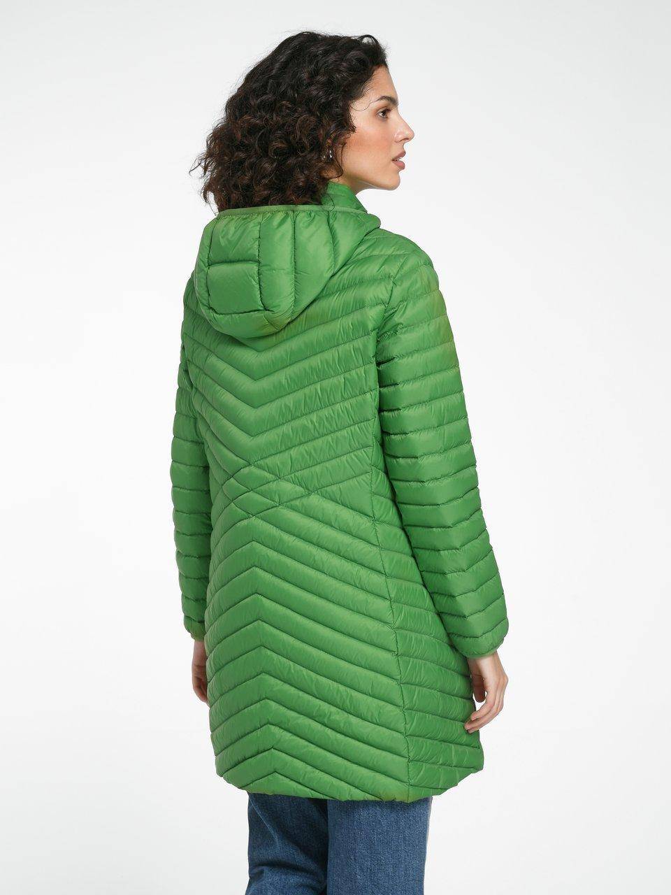MYBC Daunen-Long-Steppjacke