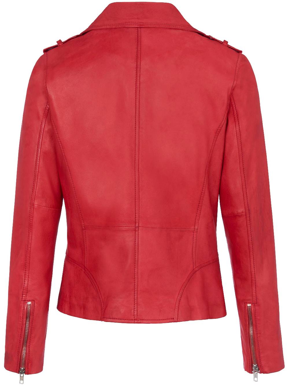 MYBC Lederjacke Aus Lammnappaleder