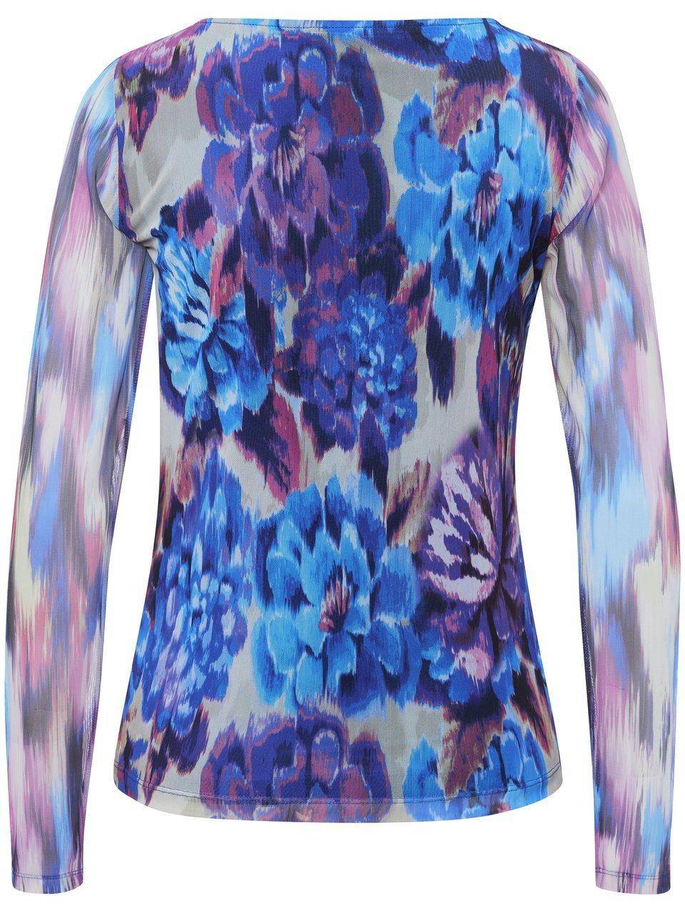 MYBC Mesh-Shirt Mit U-Boot-Ausschnitt