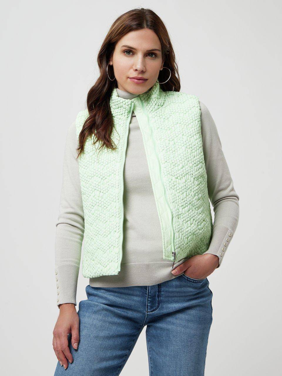 MYBC Steppweste mit Stehkragen