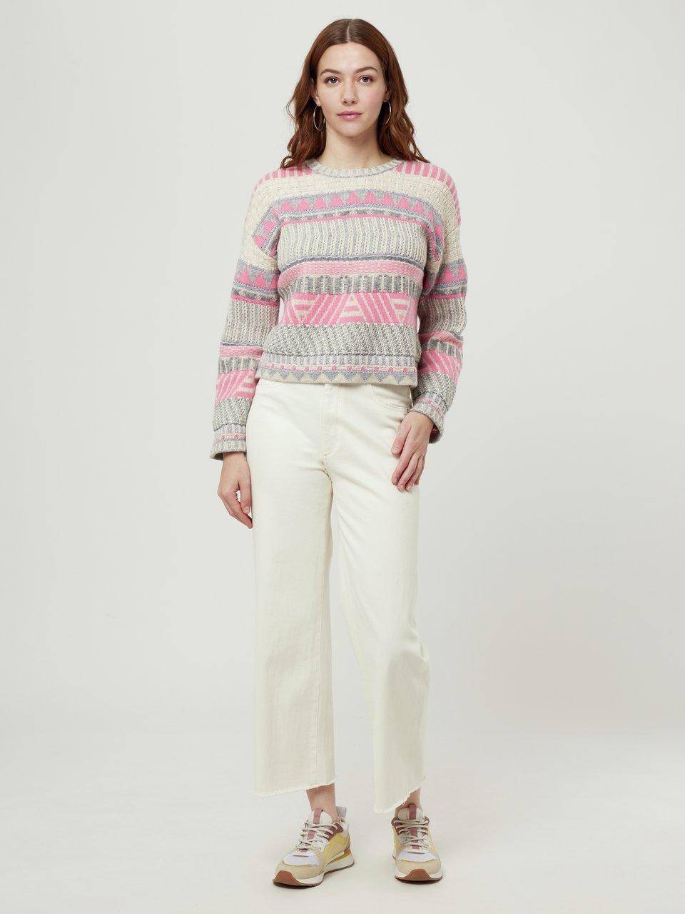 Oui Rundhals-Pullover