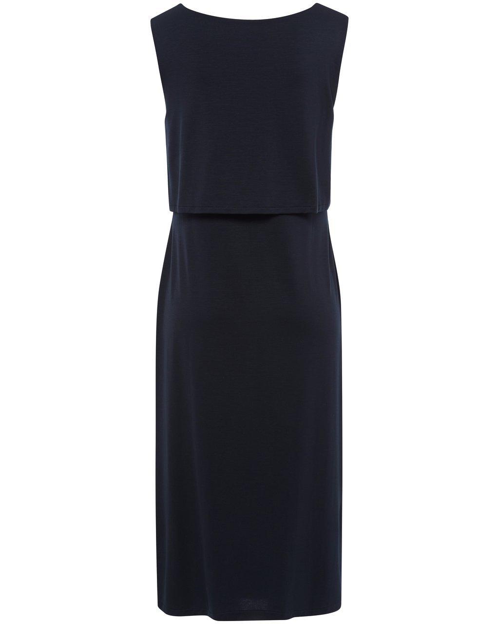 Peter Hahn Ärmelloses Jersey-Kleid