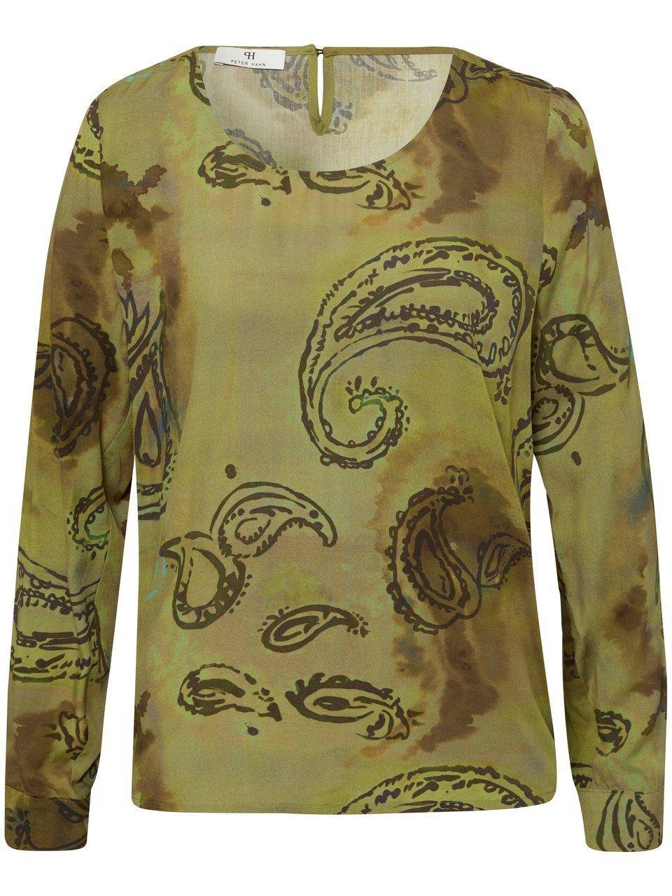 Peter Hahn Bluse Mit Rundhals-Ausschnitt