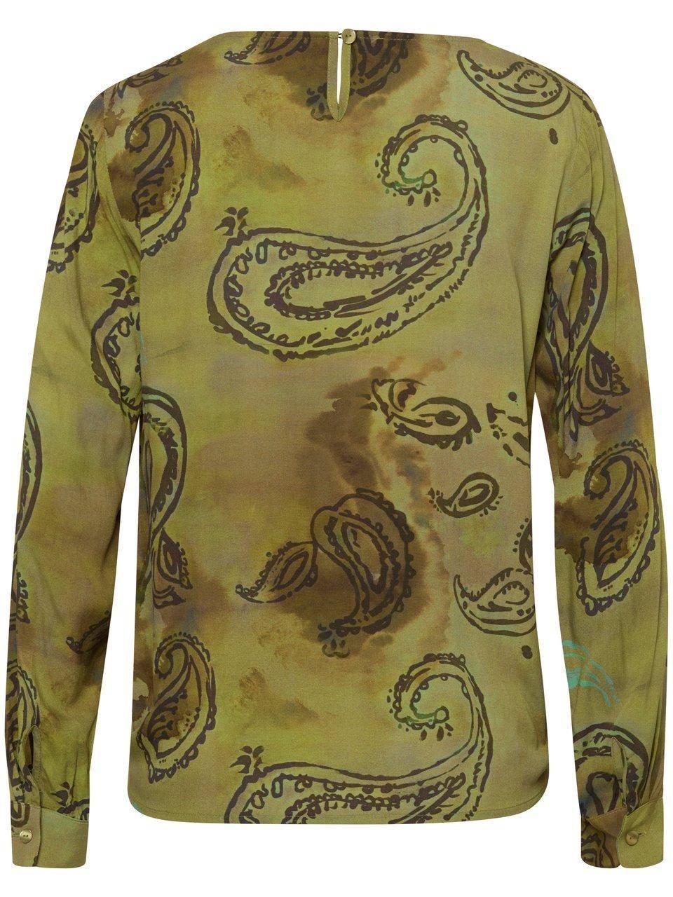 Peter Hahn Bluse Mit Rundhals-Ausschnitt