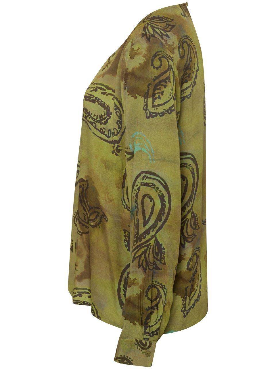 Peter Hahn Bluse Mit Rundhals-Ausschnitt