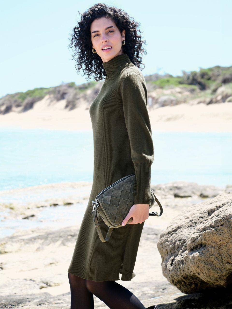 Peter Hahn Rollkragen-Strickkleid